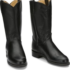 Justin Boots Cora Black Roper Boots #L3703